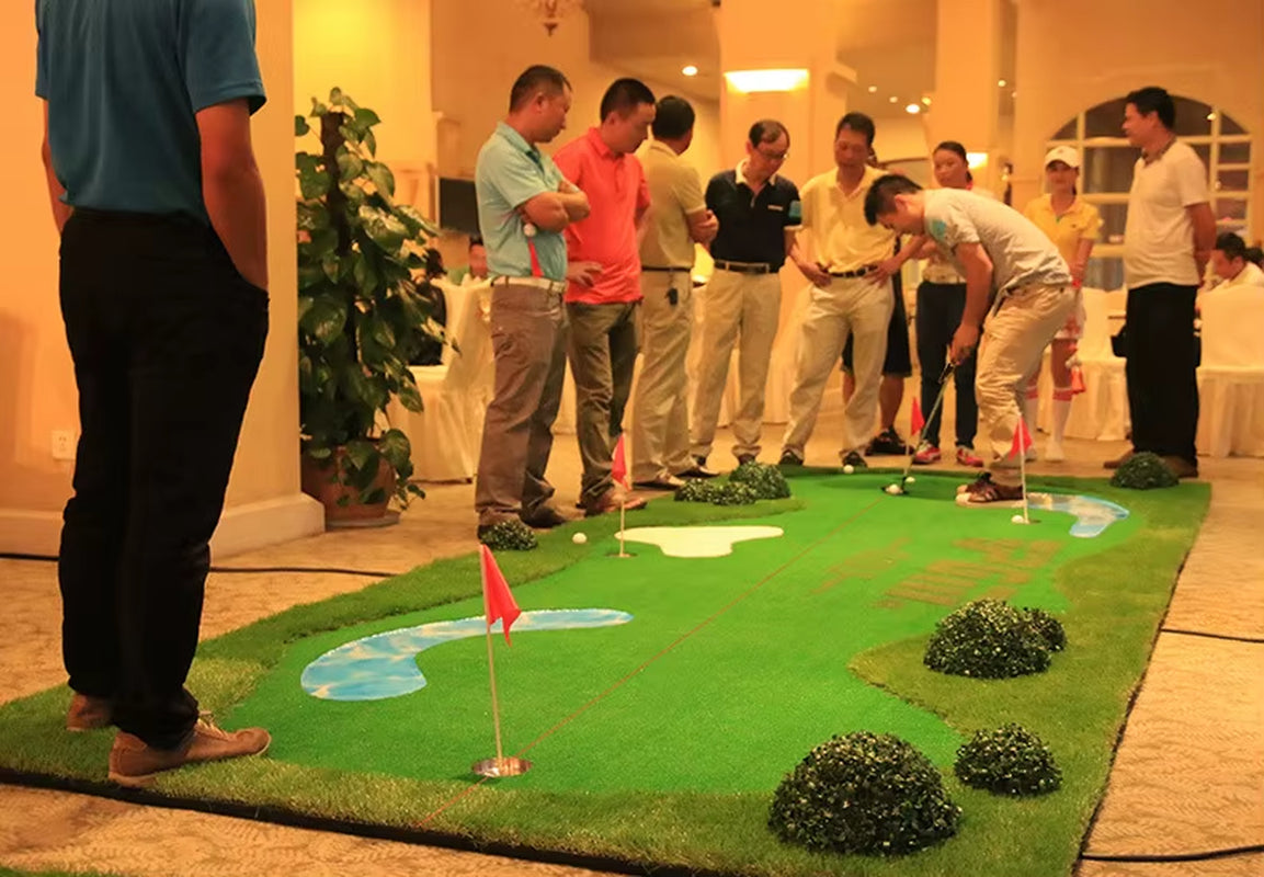 Golf Putter Laser Sight Machine Aiming Instrument, Indoor Teaching Linear Laser Golf Putter Training Aid