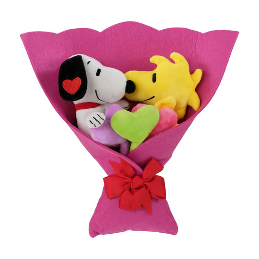 Be Mine Snoopy Plush Bouquet