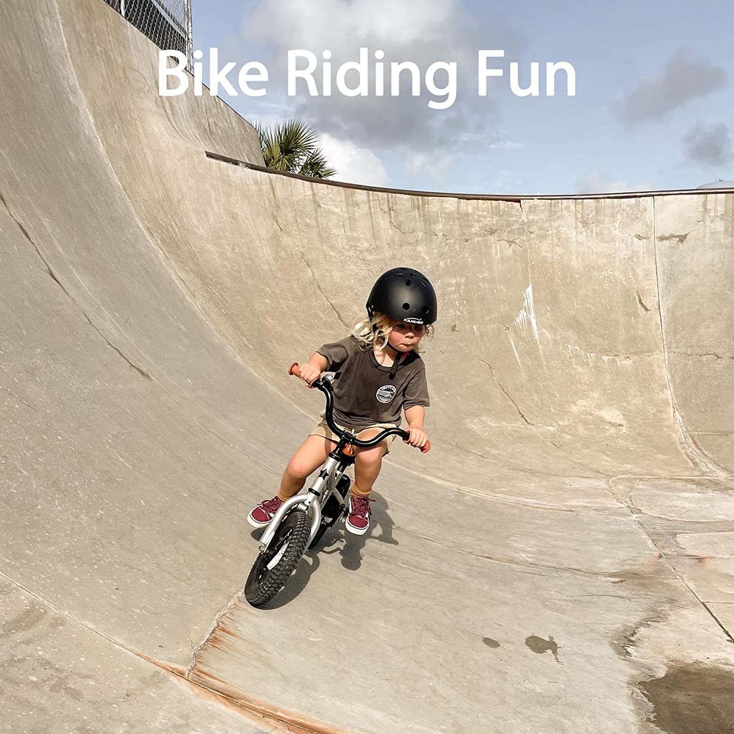 Kids Bike for Ages 2-12 Years, Unisex, 12-20 Inch BMX Style with removable Training Wheels