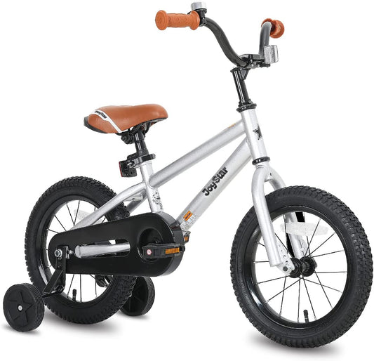 Kids Bike for Ages 2-12 Years, Unisex, 12-20 Inch BMX Style with removable Training Wheels
