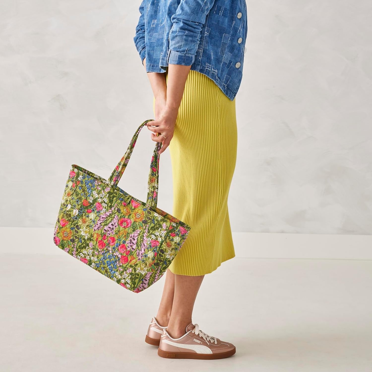 Premium Cotton Hathaway Tote Small