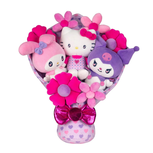 Kitty & Friends Flower Plush