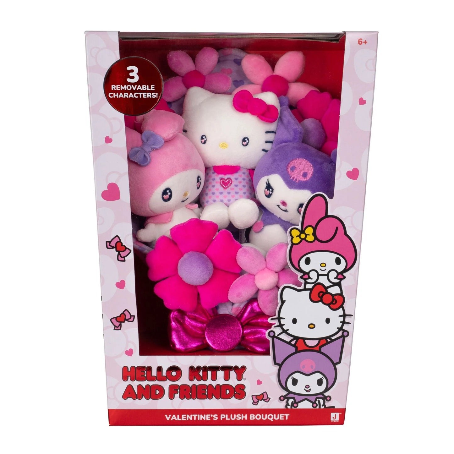 Kitty & Friends Flower Plush